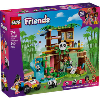 LEGO 42648 Amigos de refugio de panda