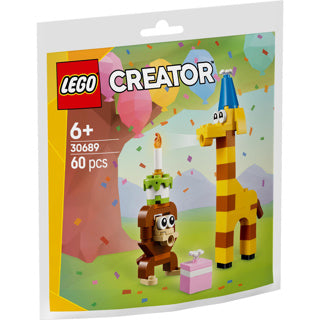 LEGO 30689 Bolsa Creadora de animales de fiesta de cumpleaños
