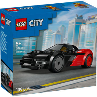 Lego City Great Vehicles 60486 EV Supercar | 2 pezzi