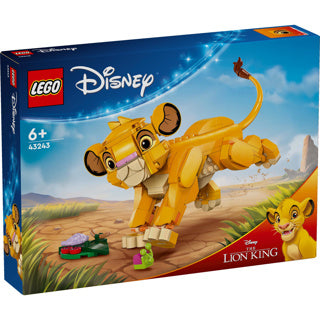 Lego disney classic - simba de leeuwenkoning als welp constructiespeelgoed (43243)