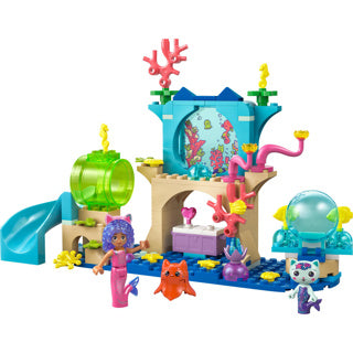 Lego gabby's poppenhuis - zeemeermin gabby's aquariumavontuur constructiespeelgoed (11204)