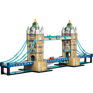 Lego architecture tower bridge landmark building kit for adults, home decoration 21067