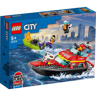 Lego city brandweer reddingsboot 60373