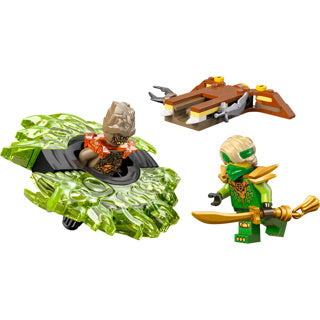 Lego ninjago 71850 lloyd vs. tierra muestra en spinner | 2 piezas