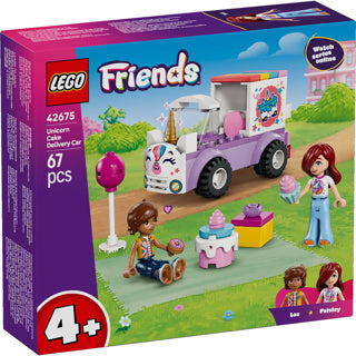 Lego friends 42675 eenhoorn taartenbezorgauto