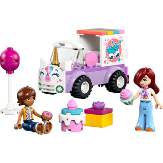 Lego friends 42675 eenhoorn taartenbezorgauto