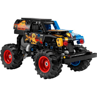 Lego Technic 42219 Monster Jam Scava tombe Fuoco e ghiaccio