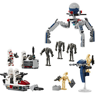 Lego Lego Star Wars 75372 Clone Trooper e Battle Droid Battle Pack