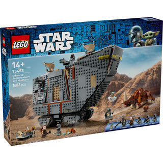 Lego ® Star Wars: The Mandalorian™ Offworld Sandcrawler™ and Mudhorn - Construction toy with vehicle for children - Includes 7 characters - Gift idea for boys, girls and fans aged 14 and over - 75453