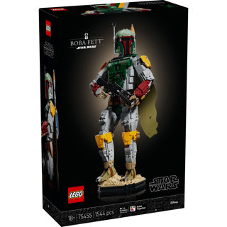 Lego Star Wars Kit di costruzione Boba Fett per adulti e decorazioni 75455