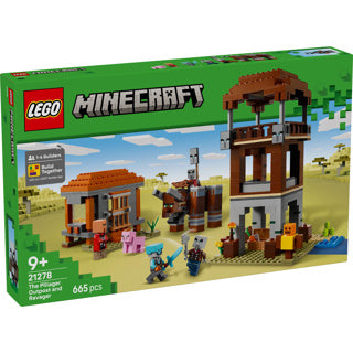 HOPPE LEGO 21278 Minecraft El saqueador buitenpost y destruye