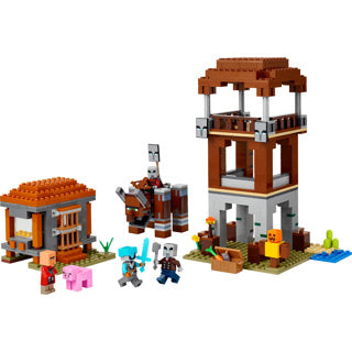 HOPPE LEGO 21278 Minecraft El saqueador buitenpost y destruye