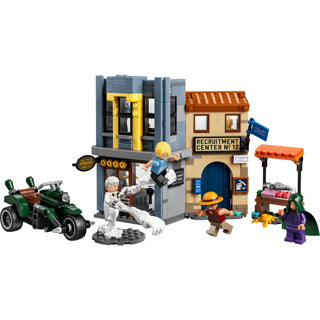 Lego One Piece Confronto con il Capitano Fumatore, giocattolo per bambini dai 9 anni in su 75642