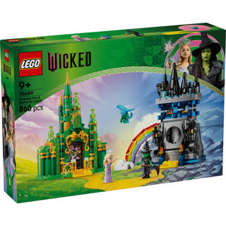 Lego 75689 la malvada ciudad esmeralda y el castillo de kiamo ko