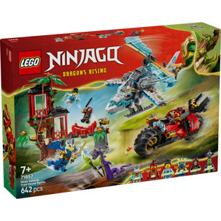 Veicoli ninja Lego Ninjago 71857 nella casa sull'albero