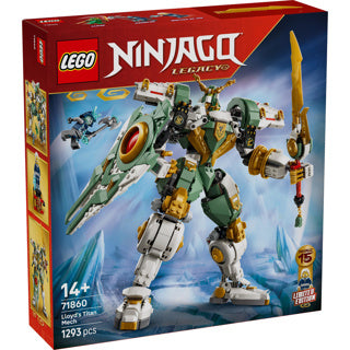 Lego ninjago 71860 15th anniversary: lloyd's giant mech