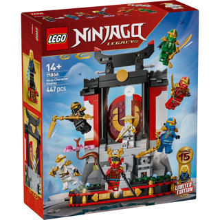 Lego Ninjago 71866 Espositore per il 15° anniversario con personaggi ninja
