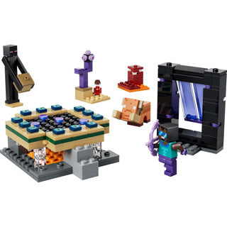 Lego 21584 Minecraft Viaggio nel Nether e nel Portale della Fine | 2 pezzi