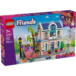 Lego friends - lianns huis constructiespeelgoed (42687)