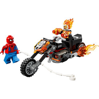 Lego super heroes 76335 marvel spider-man vs. ghost rider motor