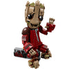 Lego marvel groot in ravager jumpsuit - bouwbaar superheld speelgoed voor kinderen - 76341