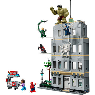 Lego superhéroes 76350 spiderman vs hulk