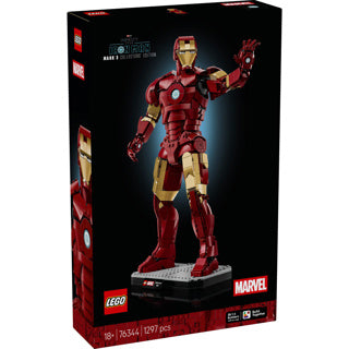 Lego super heroes 76344 marvel iron man mark 3 verzameleditie