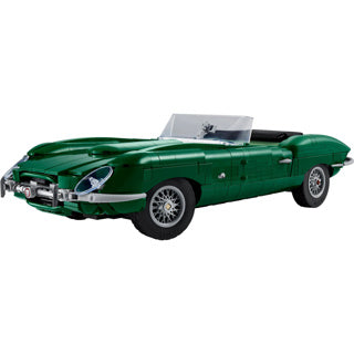 Lego iconos jaguar e-type - coche deportivo clásico - 11381
