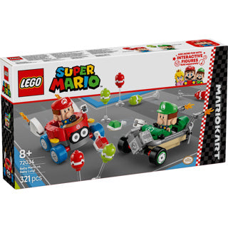 Lego Lego Super Mario 72034 Mario Kart Baby Mario vs. Baby Luigi