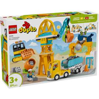 Lego duplo town 10476 3in1 construction site and vehicles
