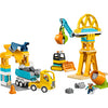 Lego Duplo Town 10476 Cantiere e veicoli 3in1