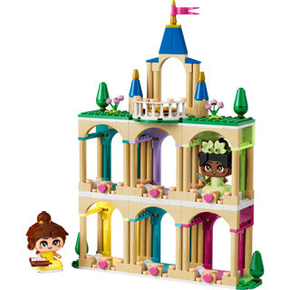 Lego disney princess 43291 mini belle en tiana met kasteel
