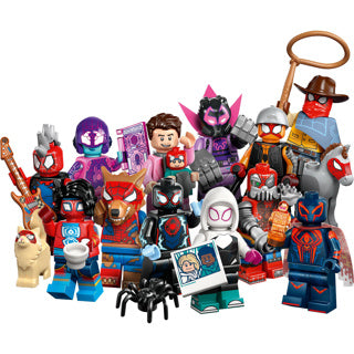 Lego 71050 minifigure di Spider-Man: attraverso lo Spider-Verse