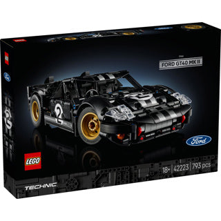 Lego 42223 technic auto da corsa ford gt40 mkii del 1966