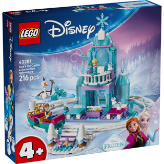 Lego disney princess 43281 elsa's ice castle and snow ride
