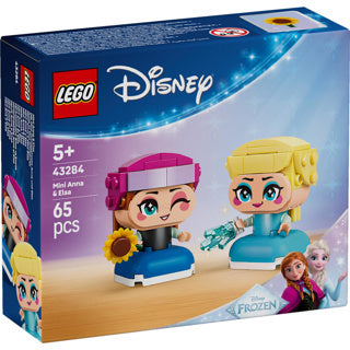 Lego princesas disney 43284 mini anna y elsa | 2 piezas