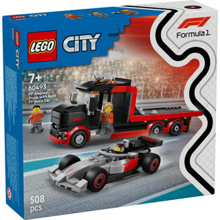 LEGO City 60493 F1 camion espositivo con auto da corsa Audi F1