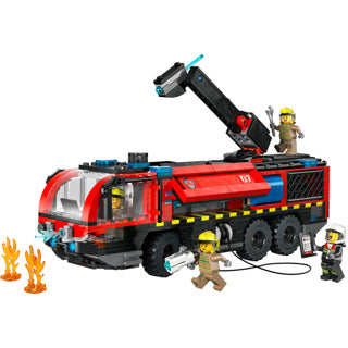 Lego City Fire 60499 camion dei pompieri dell'aeroporto