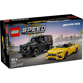 LEGO 76924 Campeones de velocidad Mercedes-AMG G 63 y Mercedes-AMG SL 63