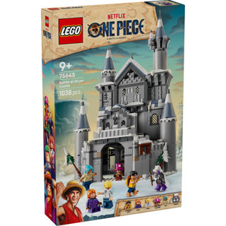 Lego One Piece Battle Castle Drum Pirati, giocattoli per bambini 75645