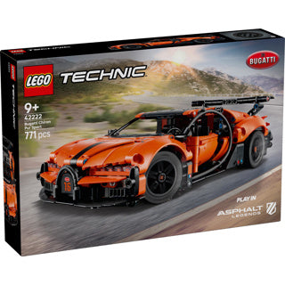 Lego Technic 42222 Bugatti Chiron Pur Hypercar Sportiva