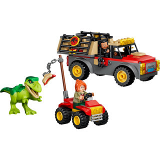 Lego Jurassic World Young T. Rex camion da trasporto Dino giocattoli per bambini da 4 anni 77978