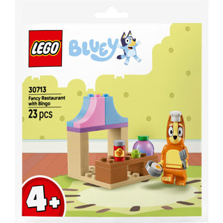 Lego bluey 30713 elegante restaurante con bingo