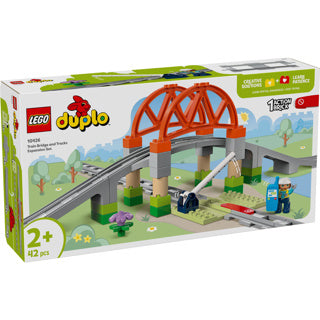 LEGO LEGO DUPLO Town 10426 Train Bridge and Rails Expansion Set