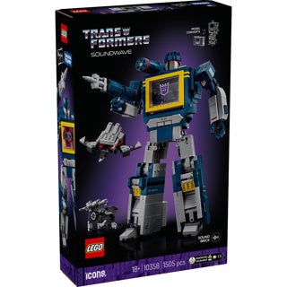 Lego Icons 10358 Trasformatori Onda Sonora