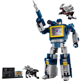 Lego Icons 10358 Trasformatori Onda Sonora