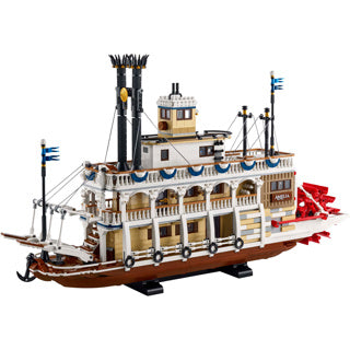Lego ideas stoomboot bouwpakket voor volwassenen - 21356