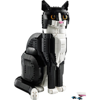 Lego ideas zwart-witte kat - 21349