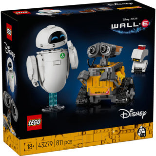 Lego disney 43279 pixar wall-e en eve