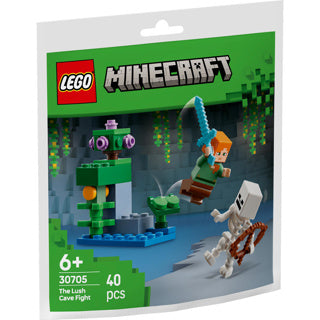 LEGO 30705 Minecraft Bag Duel en la exuberante cueva